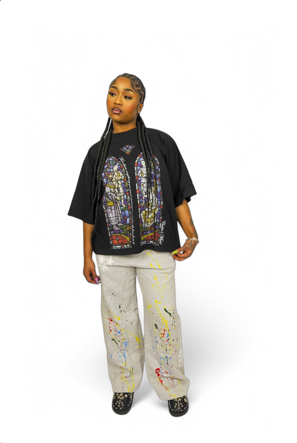 ''PROVERBS'' OVERSIZED T-SHIRT