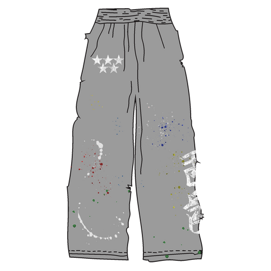 ''THE MIND CLUB'' SWEATPANTS (GREY)