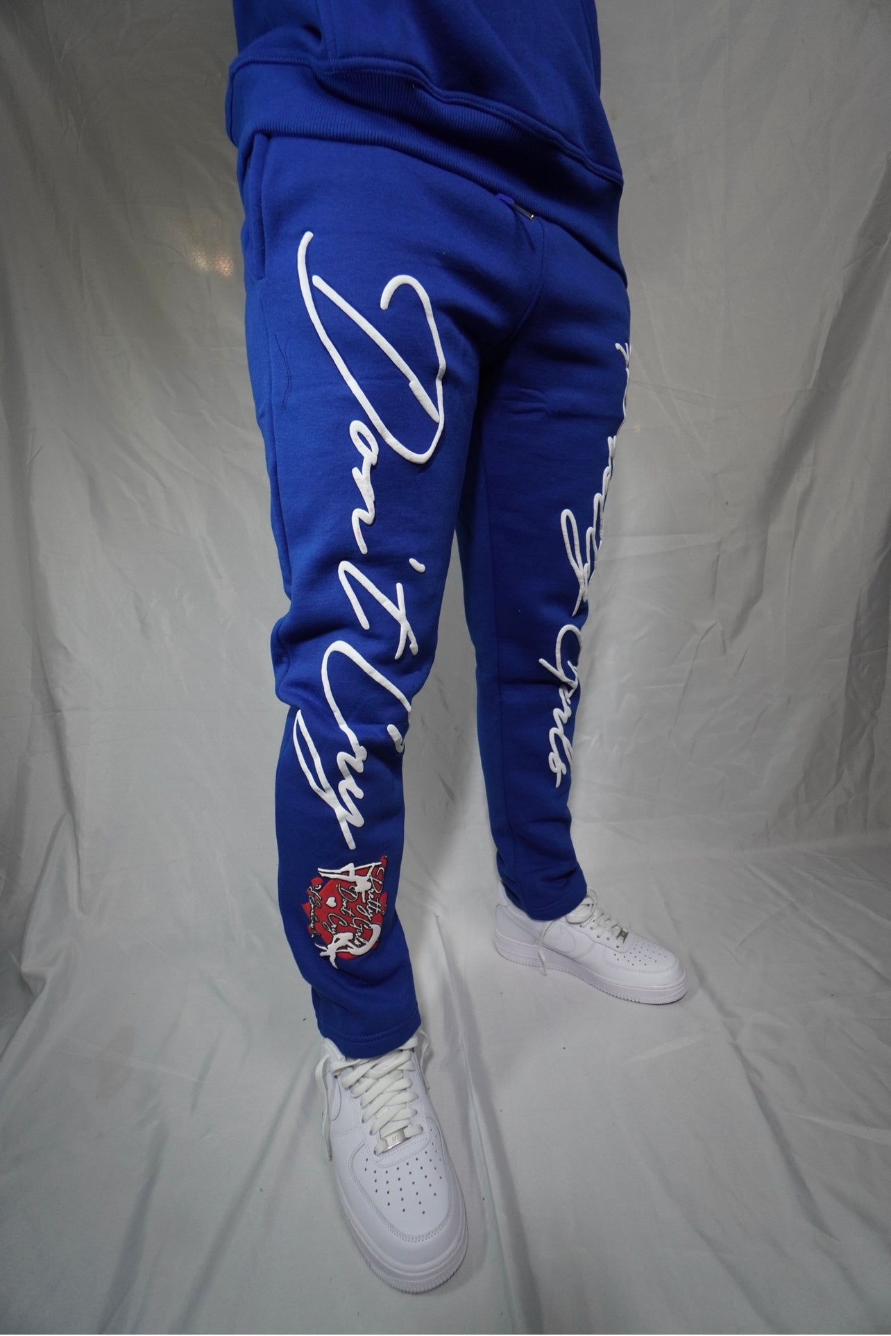 ''PRETTY GIRLS DON'T CRY'' SWEATPANTS (BLUE)